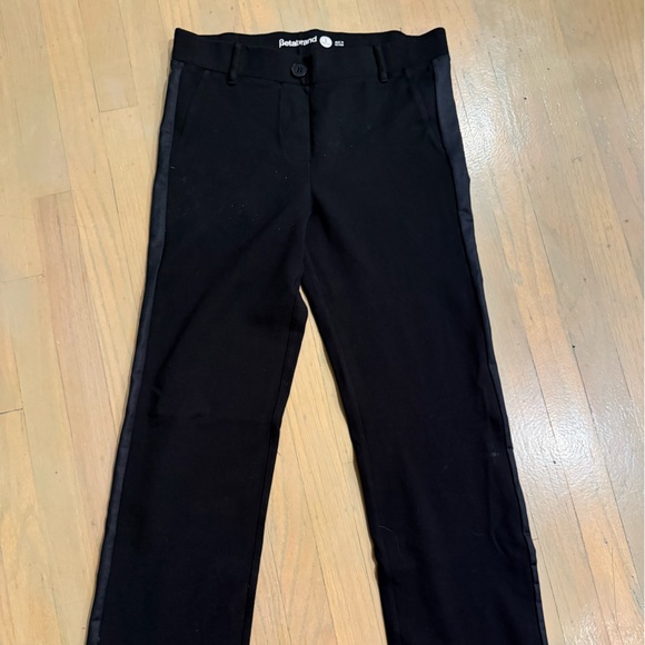 Betabrand Straight-Leg | Tuxedo Dress Pant Yoga Pants - Picture 1 of 5